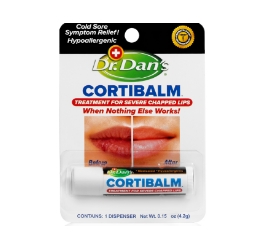 Doctor Dan's cortibalm lip balm