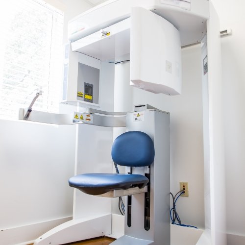 3 D cone beam dental imaging device in Norman dental office