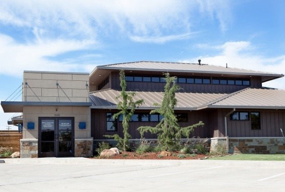 Outside view of Bobby J Carmen D D S dental office building in Norman