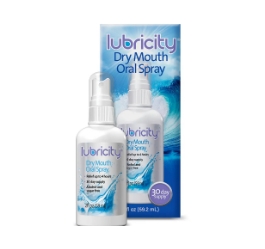 Lubricity dry mouth spray